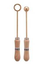 Cargar imagen en el visor de la galería, ANILLO DE GRAVESANDE DE LATON CON MANGO DE MADERA EISCO