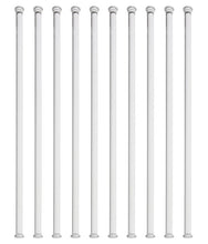 Cargar imagen en el visor de la galería, VARILLA DE AGITACIÓN DE VIDRIO 7X300MM EXTREMOS DE BOTÓN EISCO