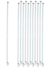 Cargar imagen en el visor de la galería, VARILLA DE AGITACIÓN DE VIDRIO 7X300MM EXTREMOS DE ESPÁTULA Y BOTÓN EISCO
