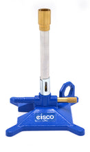 Cargar imagen en el visor de la galería, MECHERO DE BUNSEN PREMIUM CON ESTABILIZADOR DE FLAMA, CONTROL DE FLUJO DE GAS Y BASE ANTIVOLCADURA PARA GAS LP EISCO