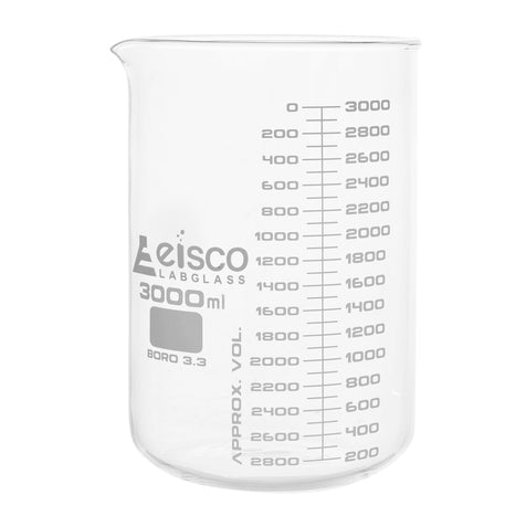 VASO DE PRECIPITADO 4000ML, DOBLE ESCALA, ASTM EISCO