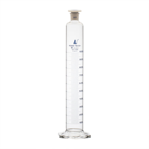 PROBETA DE VIDRIO 1000ML CLASE B CON TAPON Y JUNTA 29/32 EISCO