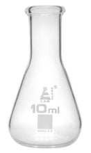 Cargar imagen en el visor de la galería, MATRAZ ERLENMEYER 10ML BOCA ANGOSTA VIDRIO BOROSILICATO EISCO
