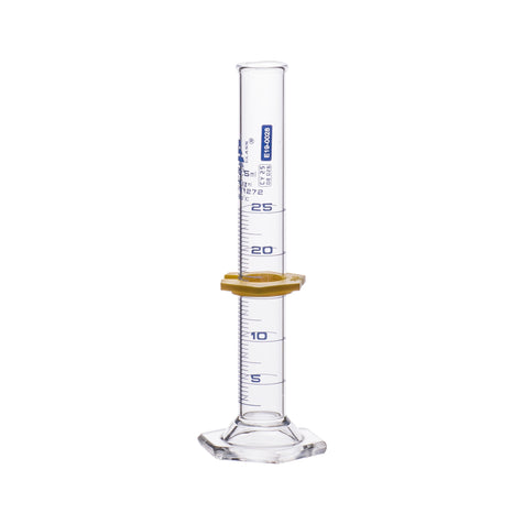 PROBETA DE VIDRIO 25ML CLASE A, ASTM, SERIALIZADA CON CERTIFICADO INDIVIDUAL EISCO