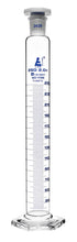 Cargar imagen en el visor de la galería, PROBETA DE VIDRIO 250ML CLASE B CON TAPON Y JUNTA 24/29 EISCO
