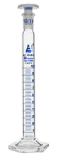 Cargar imagen en el visor de la galería, PROBETA DE VIDRIO 10ML CLASE B CON TAPON Y JUNTA 10/19 EISCO
