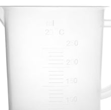 Cargar imagen en el visor de la galería, JARRA 250ML POLIPROPILENO GRADUACIÓN RELIEVE EISCO
