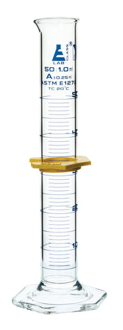 PROBETA DE VIDRIO 50ML CLASE A, ASTM, CERTIFICADO POR LOTES EISCO