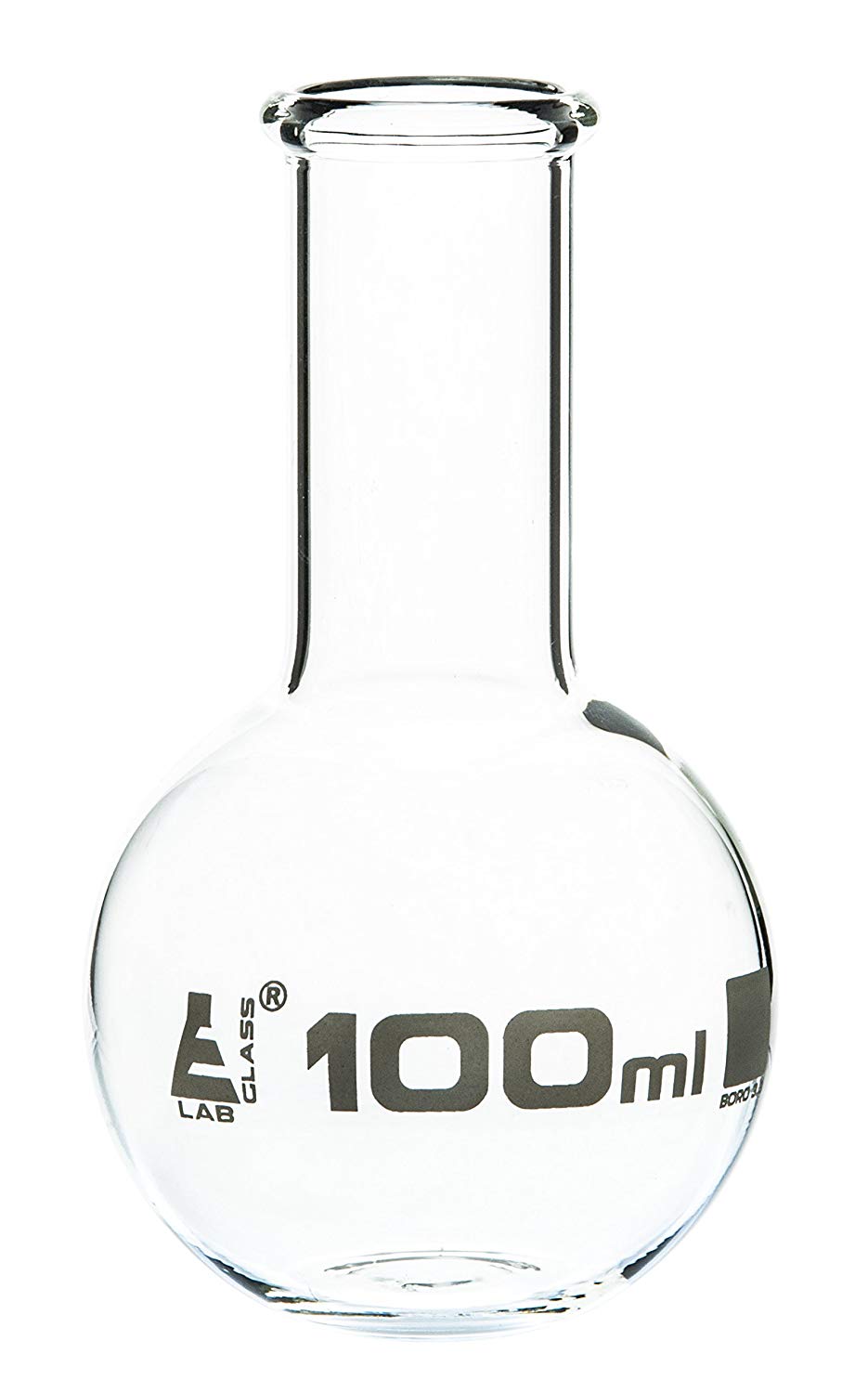 MATRAZ DE EBULLICIÓN 100ML CUELLO ANGOSTO FONDO PLANO EISCO