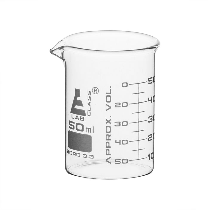 VASO DE PRECIPITADO 50ML, DOBLE ESCALA, ASTM EISCO