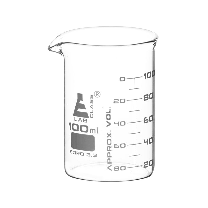 VASO DE PRECIPITADO 100ML, DOBLE ESCALA, ASTM EISCO