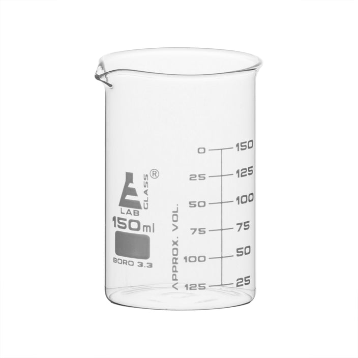 VASO DE PRECIPITADO 150ML, DOBLE ESCALA, ASTM EISCO