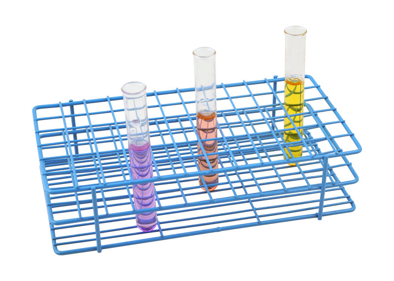 GRADILLA PARA TUBOS DE 15-16MM CON 72 LUGARES DE ALAMBRE CON RECUBRIMIENTO EPÓXICO EISCO