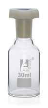 Cargar imagen en el visor de la galería, FRASCO PARA REACTIVOS 30ML DE VIDRIO TRANSPARENTE, TAPA DE POLIPROPILENO, BOCA ANGOSTA  EISCO
